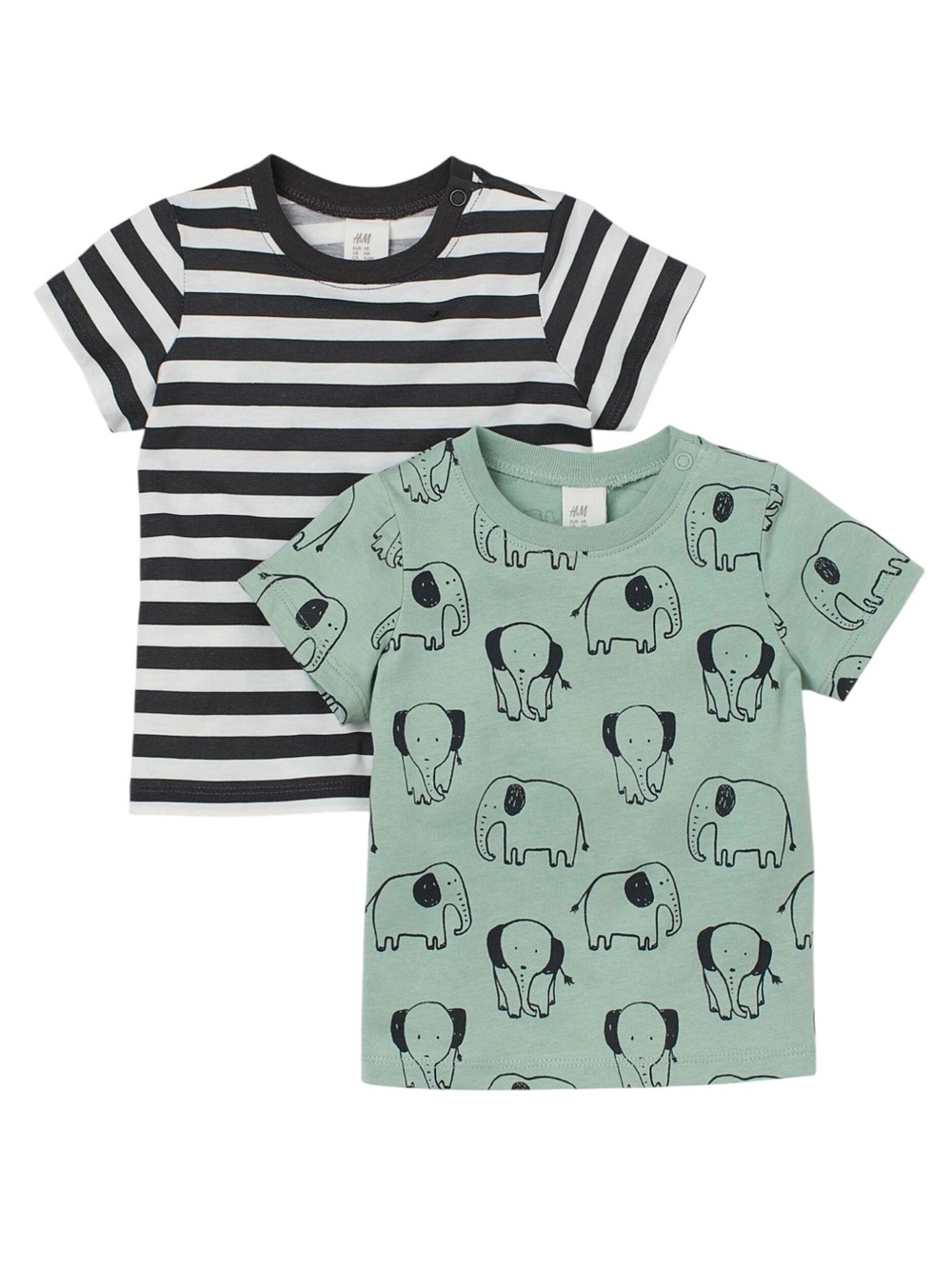2-pack H&M toddler boys printed tees